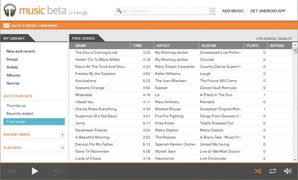 Google Music Beta