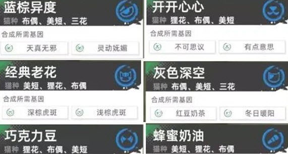 猫之城基因合成技巧-猫之城基因合成攻略图文大全 